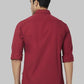 Men Slim Fit Red Shirt