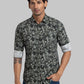 Men Black Slim Fit Checks Cotton Full Sleeve Shirts