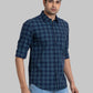 Men Slim Fit Green Shirt
