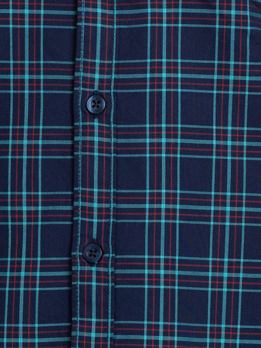 Men Slim Fit Green Shirt