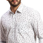 Men Fawn Slim Fit Checks Cotton Half Sleeve Cutaway Collar Shirts