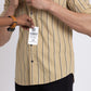 Men Slim Fit Yellow Shirt
