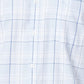 Parx Men Fawn Checks Slim Fit Cotton Full Sleeve Cutaway Collar Shirt