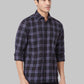 Men Slim Fit Blue Shirt