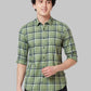 Men Slim Fit Blue Shirt
