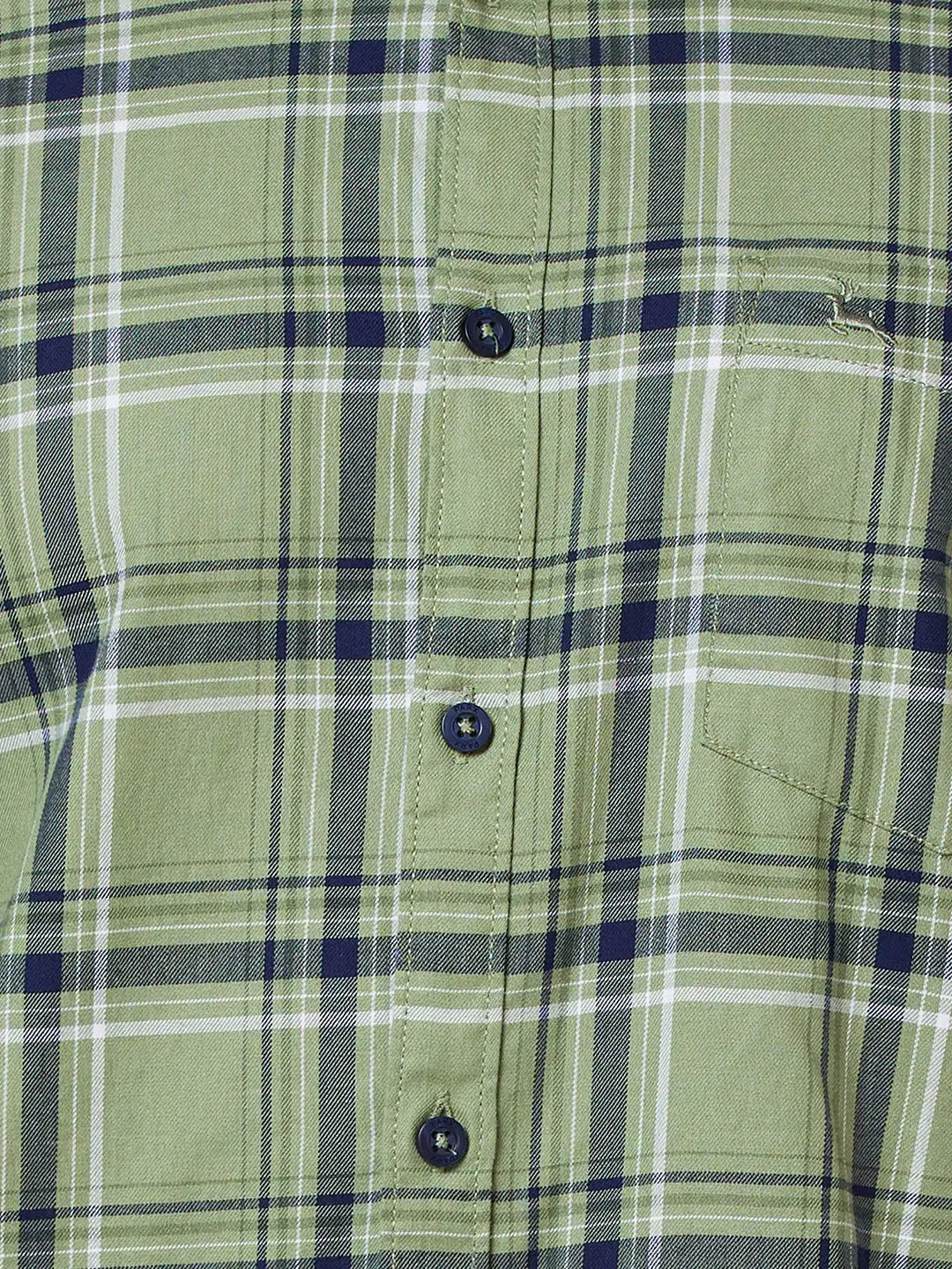 Men Slim Fit Blue Shirt