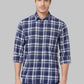 Men Slim Fit Green Shirt