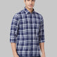 Men Slim Fit Green Shirt