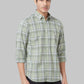 Men Slim Fit Blue Shirt