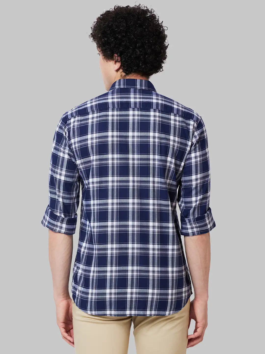 Men Slim Fit Fawn Shirt