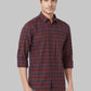 Men Slim Fit Green Shirt