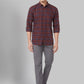 Men Slim Fit Green Shirt