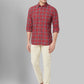 Men Slim Fit Blue Shirt