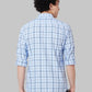 Men Slim Fit Blue Shirt