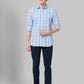 Men Slim Fit Blue Shirt