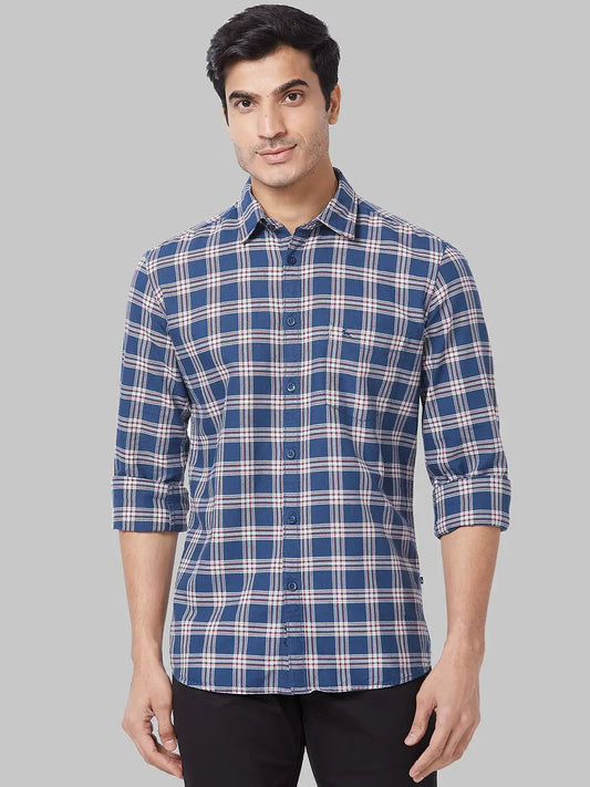 Men Slim Fit Fawn Shirt