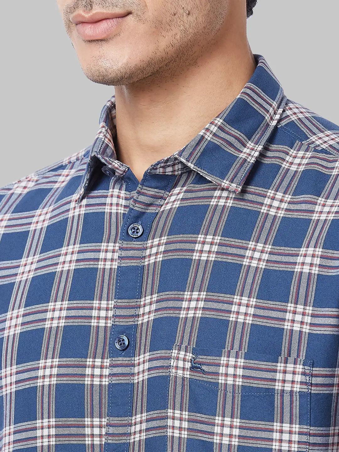 Men Slim Fit Fawn Shirt