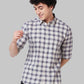 Men Slim Fit Green Shirt