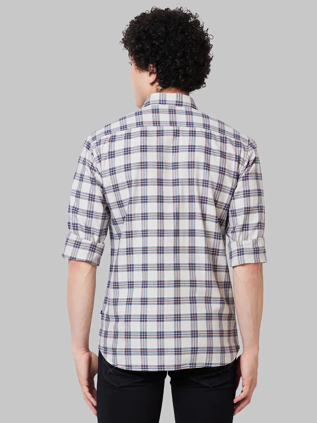 Men Slim Fit Green Shirt