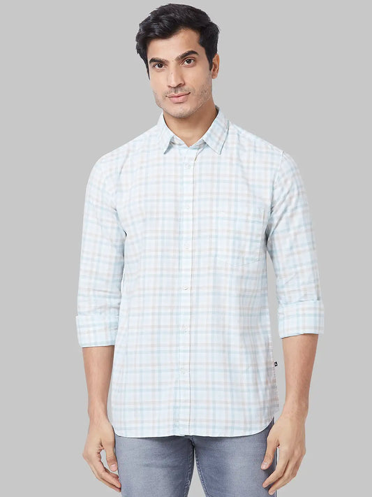 Men Slim Fit Red Shirt