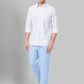 Men Slim Fit Blue Shirt