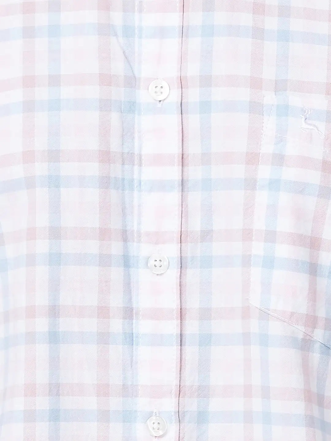 Men Slim Fit Blue Shirt