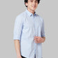 Men Slim Fit Grey Shirt