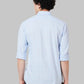 Men Slim Fit Grey Shirt
