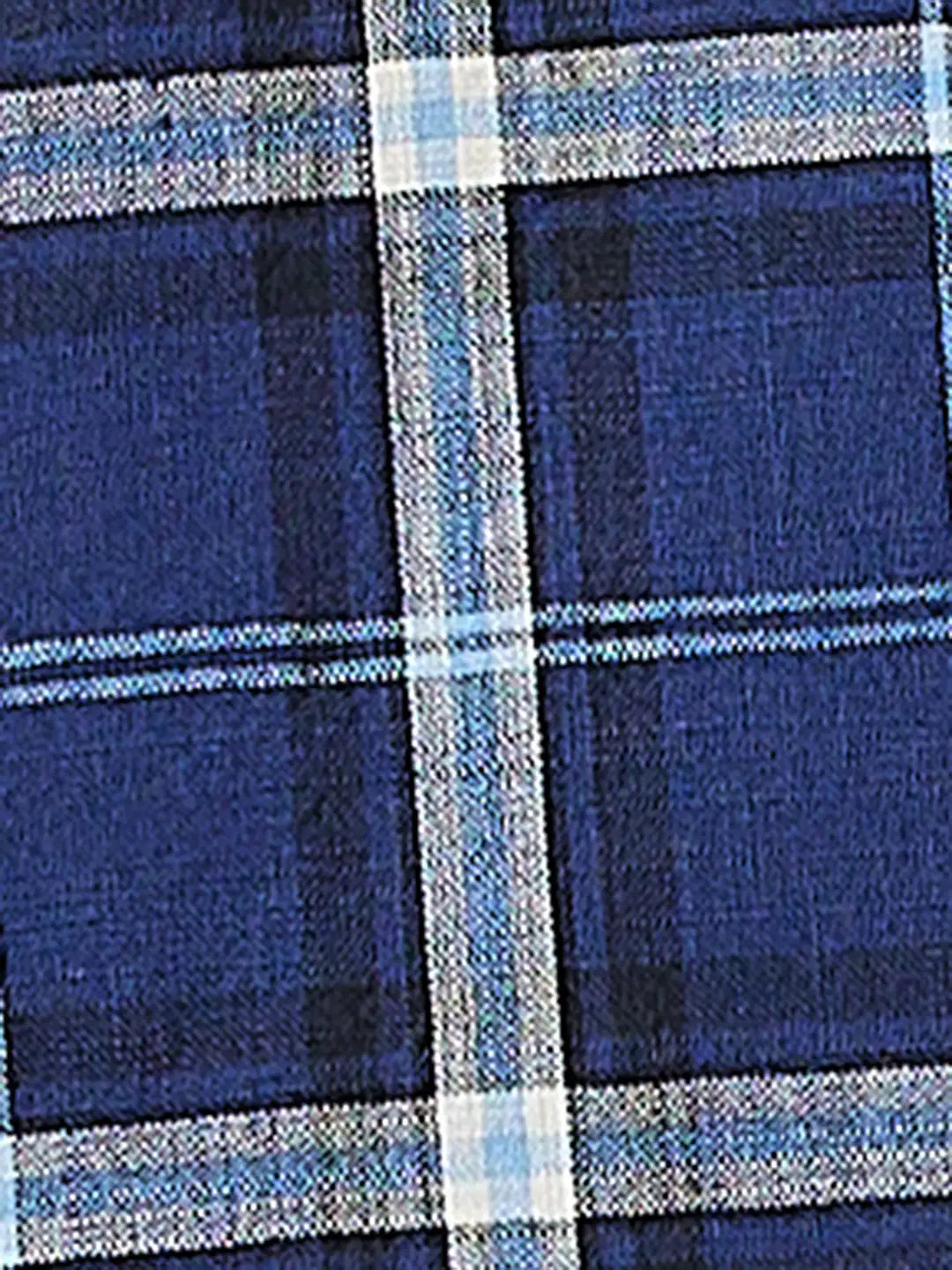Parx Men Green Checks Slim Fit Cotton Full Sleeve Shirts