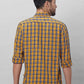 Parx Men Blue Checks Slim Fit Cotton Full Sleeve Shirts