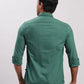 Parx Men Red Slim Fit Solid Cotton Full Sleeve Cutaway Collar Shirts