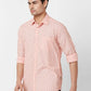 Parx Slim Fit Printed Medium Fawn Shirt