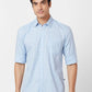 Parx Slim Fit Printed Dark Brown Shirt