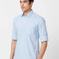 Parx Slim Fit Printed Dark Brown Shirt