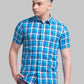 Men Slim Fit Yellow Shirt