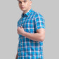 Men Slim Fit Yellow Shirt