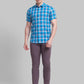 Men Slim Fit Yellow Shirt