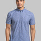 Men Slim Fit Pink Shirt