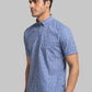 Men Slim Fit Pink Shirt