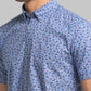 Men Slim Fit Pink Shirt