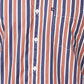 Parx Men Orange Solid Slim Fit Cotton Half Sleeve Cutaway Collar Shirt