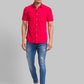 Men Slim Fit White Shirt