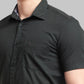 Men Slim Fit Red Shirt