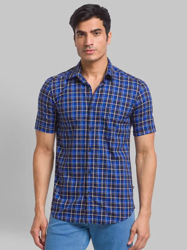Men Slim Fit Fawn Shirt
