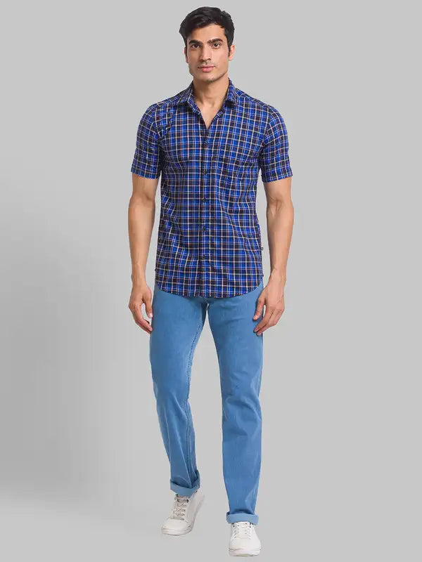 Men Slim Fit Fawn Shirt
