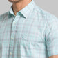 Men Slim Fit Pink Shirt
