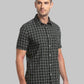 Men Slim Fit Maroon Shirt