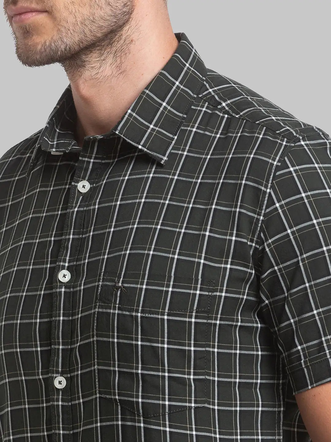 Men Slim Fit Maroon Shirt