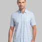 Men Slim Fit Light Grey Shirt
