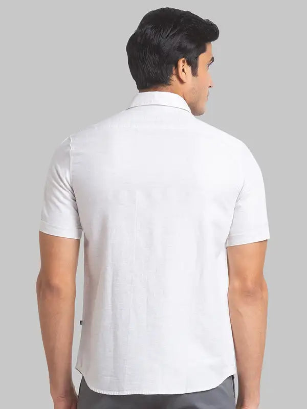 Men Slim Fit Red Shirt